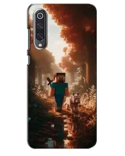 Чехол для Xiaomi Mi 9 SE с картинкой «Стив в лесу» Чехол для Xiaomi Mi 9 SE с картинкой «Стив в лесу»