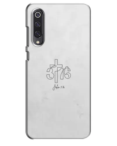 Чехол для Xiaomi Mi 9 SE с картинкой «Иоанна 3:16 Крест» Чехол для Xiaomi Mi 9 SE с картинкой «Иоанна 3:16 Крест»