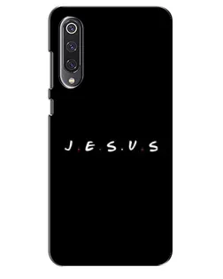 Чехол для Xiaomi Mi 9 SE с картинкой «Точки веры J.E.S.U.S.»