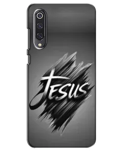 Чехол для Xiaomi Mi 9 SE с картинкой «Надпись Jesus Graffiti»
