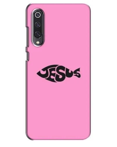 Чехол для Xiaomi Mi 9 SE с картинкой «Розовый символ Jesus» Чехол для Xiaomi Mi 9 SE с картинкой «Розовый символ Jesus»