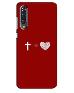 Чохол для Xiaomi Mi 9 SE з картинкою «Рівняння любові»