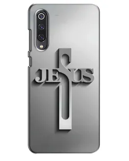 Чохол для Xiaomi Mi 9 SE з картинкою «Металевий хрест Jesus»