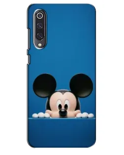 Чехол для Xiaomi Mi 9 SE с картинкой «Микки выглядывает»