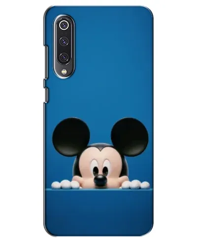 Чехол для Xiaomi Mi 9 SE с картинкой «Микки выглядывает» Чехол для Xiaomi Mi 9 SE с картинкой «Микки выглядывает»