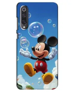 Чехол для Xiaomi Mi 9 SE с картинкой «Mickey и мыльные пузыри»
