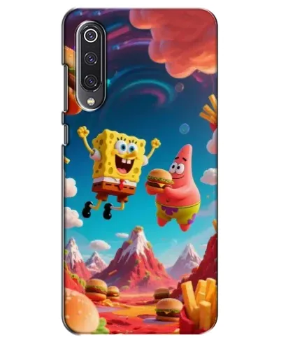 Чехол для Xiaomi Mi 9 SE с картинкой «Космический фастфуд»