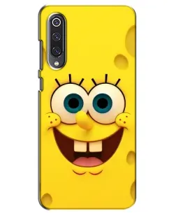 Чехол для Xiaomi Mi 9 SE с картинкой «Губка Боб улыбка»