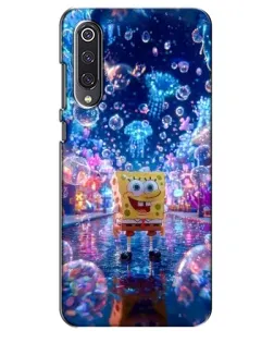 Чехол для Xiaomi Mi 9 SE с картинкой «Неоновый океан»