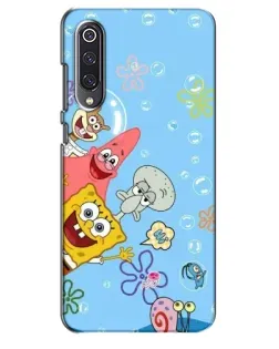 Чехол для Xiaomi Mi 9 SE с картинкой «Веселые пузырьки»