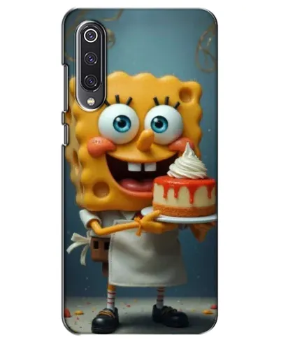 Чехол для Xiaomi Mi 9 SE с картинкой «Повар Спанч Боб»