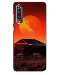 Чехол для Xiaomi Mi 9 SE с картинкой «Cybertruck на Марсе»