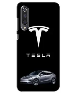 Чехол для Xiaomi Mi 9 SE с картинкой «Tesla Model Y»