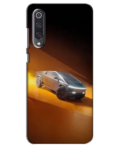 Чехол для Xiaomi Mi 9 SE с картинкой «Cybertruck в пустыне»