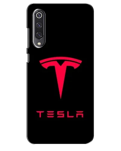 Чехол для Xiaomi Mi 9 SE с картинкой «Tesla Red Logo»