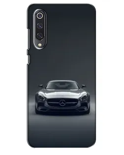 Чехол для Xiaomi Mi 9 SE с картинкой «Mercedes на черном»
