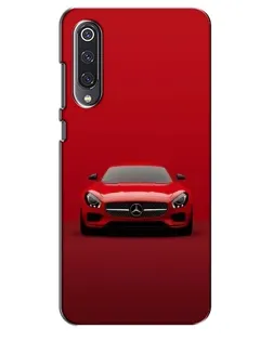 Чехол для Xiaomi Mi 9 SE с картинкой «Красный Mercedes AMG»