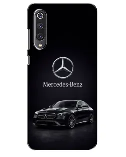 Чехол для Xiaomi Mi 9 SE с картинкой «Mercedes — решетка радиатора»