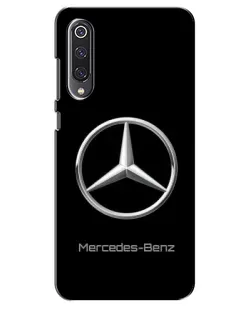 Чехол для Xiaomi Mi 9 SE с картинкой «Mercedes Silver Logo»