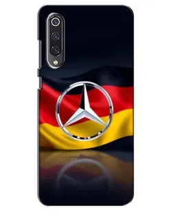 Чехол для Xiaomi Mi 9 SE с картинкой «Mercedes — флаг Германии»