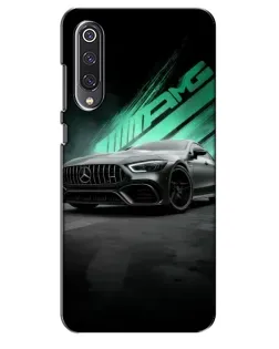 Чехол для Xiaomi Mi 9 SE с картинкой «Темный Mercedes AMG»