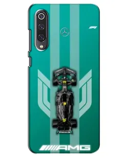 Чехол для Xiaomi Mi 9 SE с картинкой «Mercedes AMG Petronas»