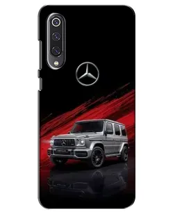 Чехол для Xiaomi Mi 9 SE с картинкой «Mercedes G-Class красный»