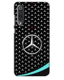 Чехол для Xiaomi Mi 9 SE с картинкой «Mercedes — бирюзовый акцент»