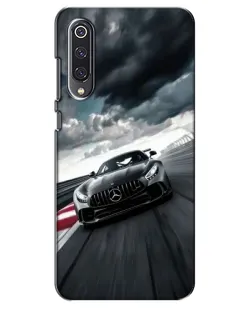Чехол для Xiaomi Mi 9 SE с картинкой «Гоночный Mercedes AMG»