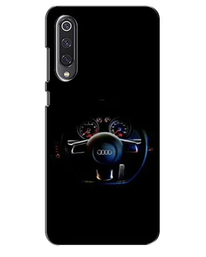 Чехол для Xiaomi Mi 9 SE с картинкой «Салон Audi — руль»