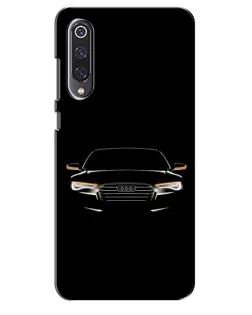 Чехол для Xiaomi Mi 9 SE с картинкой «Audi — ночной контур»