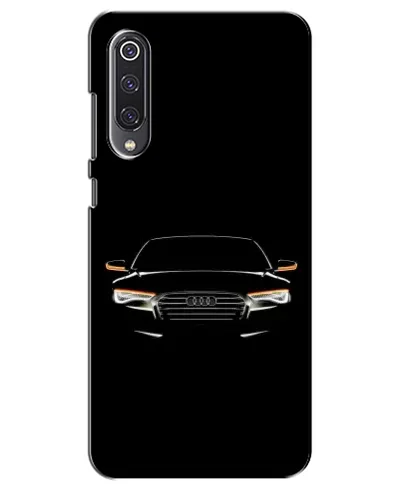 Чехол для Xiaomi Mi 9 SE с картинкой «Audi — ночной контур»