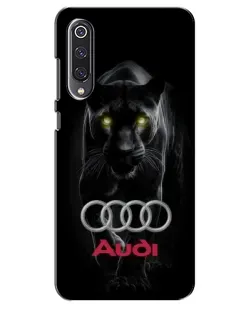 Чехол для Xiaomi Mi 9 SE с картинкой «Пантера и Audi»