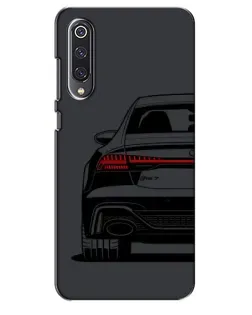 Чехол для Xiaomi Mi 9 SE с картинкой «Задняя часть Audi — арт»