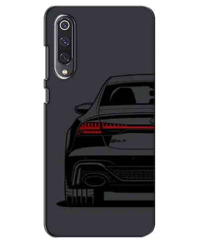 Чехол для Xiaomi Mi 9 SE с картинкой «Задняя часть Audi — арт»