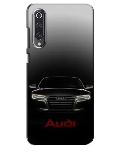 Чехол для Xiaomi Mi 9 SE с картинкой «Audi — градиентный контур»