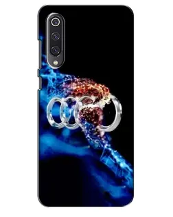 Чехол для Xiaomi Mi 9 SE с картинкой «Энергия лого Audi»