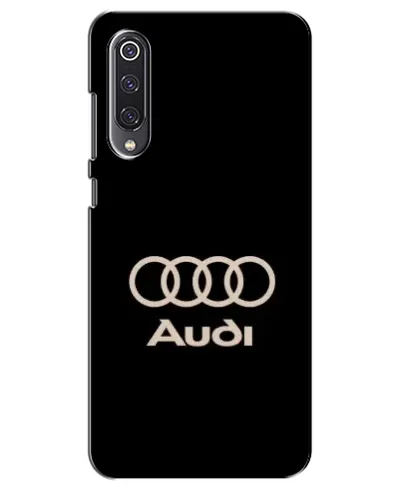 Чехол для Xiaomi Mi 9 SE с картинкой «Audi — золотой логотип»