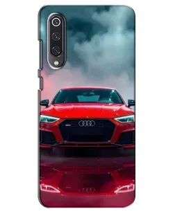 Чехол для Xiaomi Mi 9 SE с картинкой «Audi RS — красный стиль»