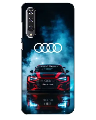 Чехол для Xiaomi Mi 9 SE с картинкой «Audi Sport — неон»