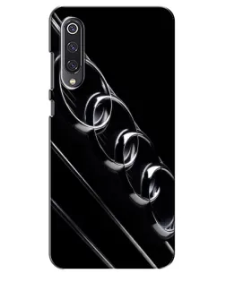 Чехол для Xiaomi Mi 9 SE с картинкой «Audi — абстрактные кольца»
