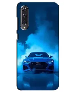 Чехол для Xiaomi Mi 9 SE с картинкой «Audi — голубая энергия»