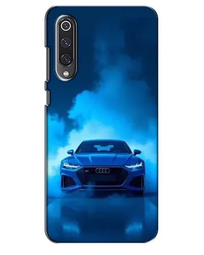 Чехол для Xiaomi Mi 9 SE с картинкой «Audi — голубая энергия»