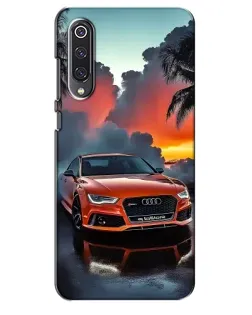 Чехол для Xiaomi Mi 9 SE с картинкой «Audi — закат»