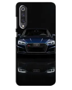 Чехол для Xiaomi Mi 9 SE с картинкой «Audi — ночное отражение»