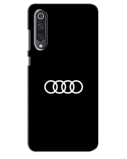 Чехол для Xiaomi Mi 9 SE с картинкой «Audi White Logo»