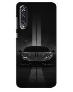 Чехол для Xiaomi Mi 9 SE с картинкой «Lamborghini симметрия дорог»