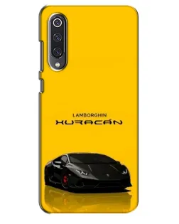 Чехол для Xiaomi Mi 9 SE с картинкой «Lamborghini Huracan черный»