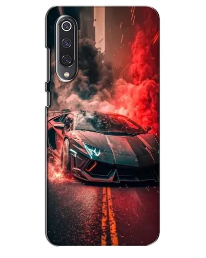 Чехол для Xiaomi Mi 9 SE с картинкой «Lamborghini красный дым» Чехол для Xiaomi Mi 9 SE с картинкой «Lamborghini красный дым»