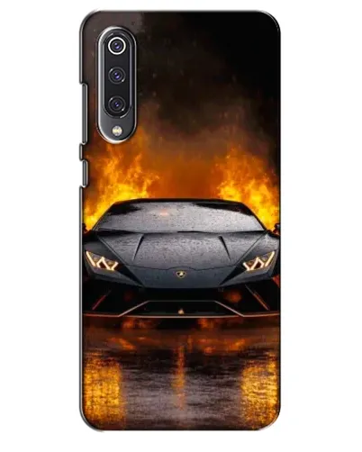 Чехол для Xiaomi Mi 9 SE с картинкой «Lamborghini в огне» Чехол для Xiaomi Mi 9 SE с картинкой «Lamborghini в огне»